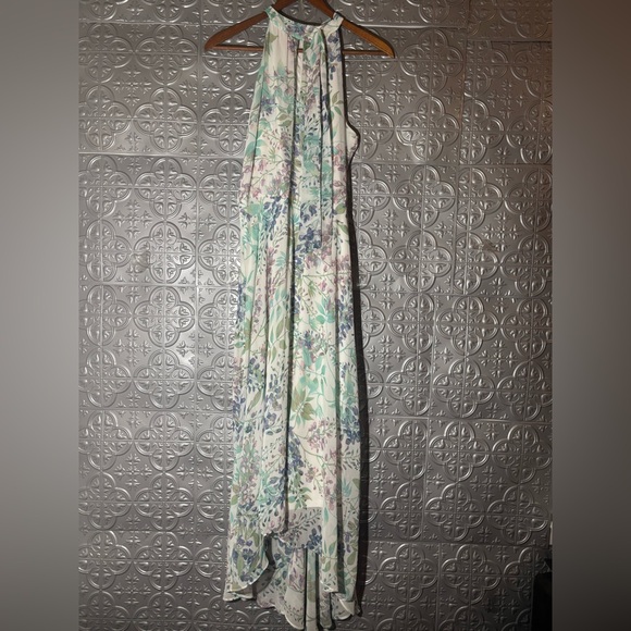 Leslie Fay Dresses & Skirts - Vintage Leslie Fay maxi dress gown pastel vacation summer wedding party elegant